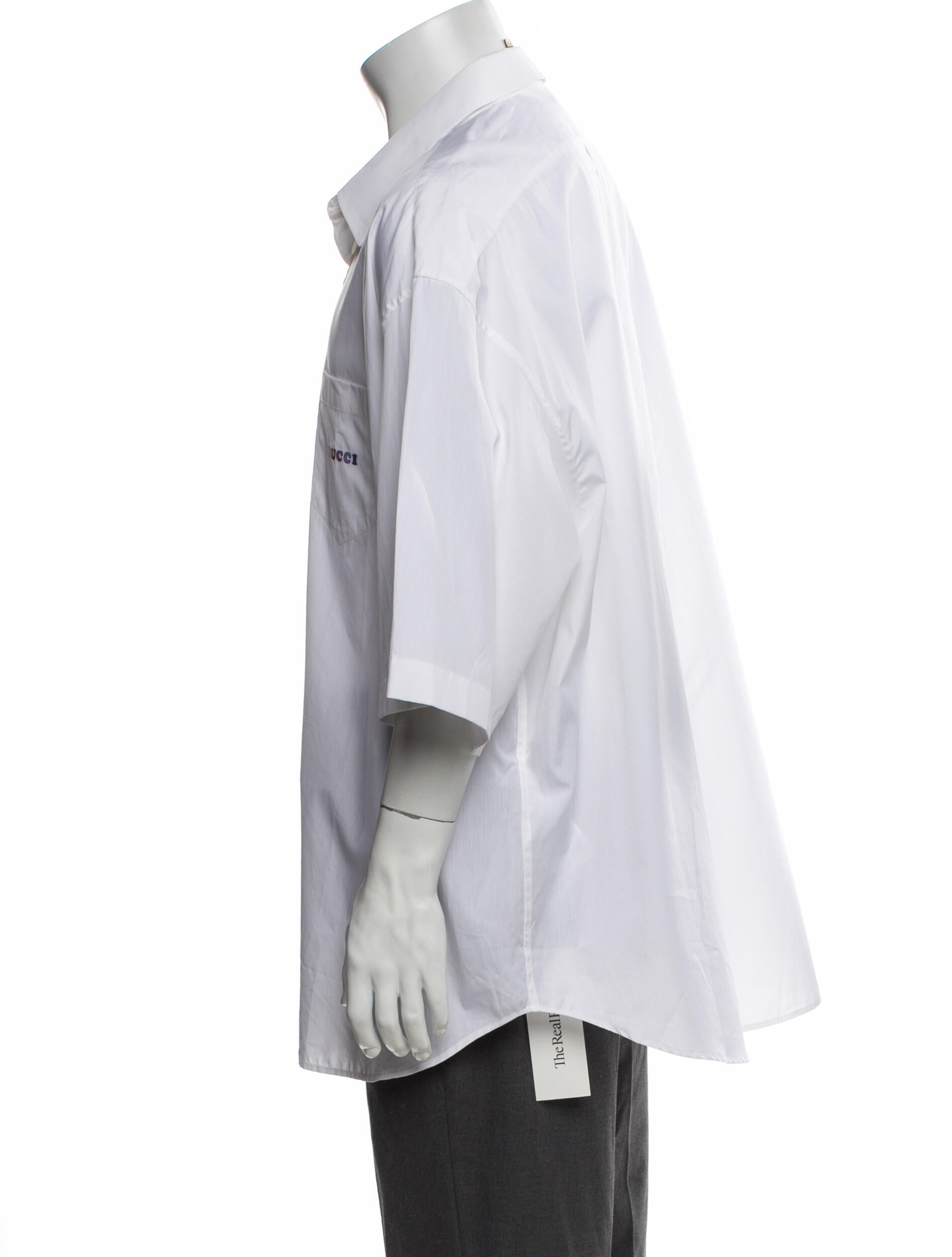 Gucci Web Accent Short Sleeve Shirt