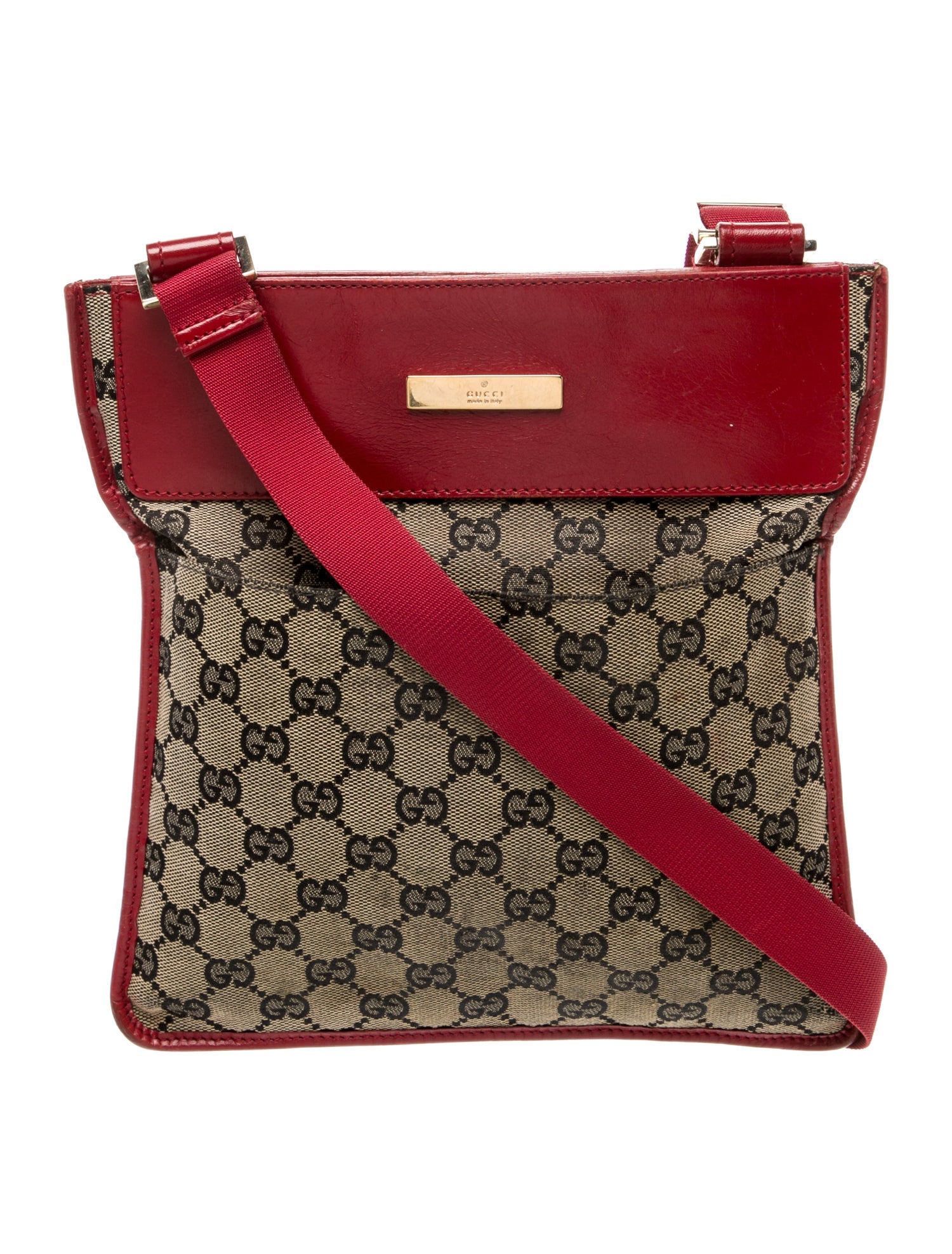 Gucci GG Canvas Messenger Bag