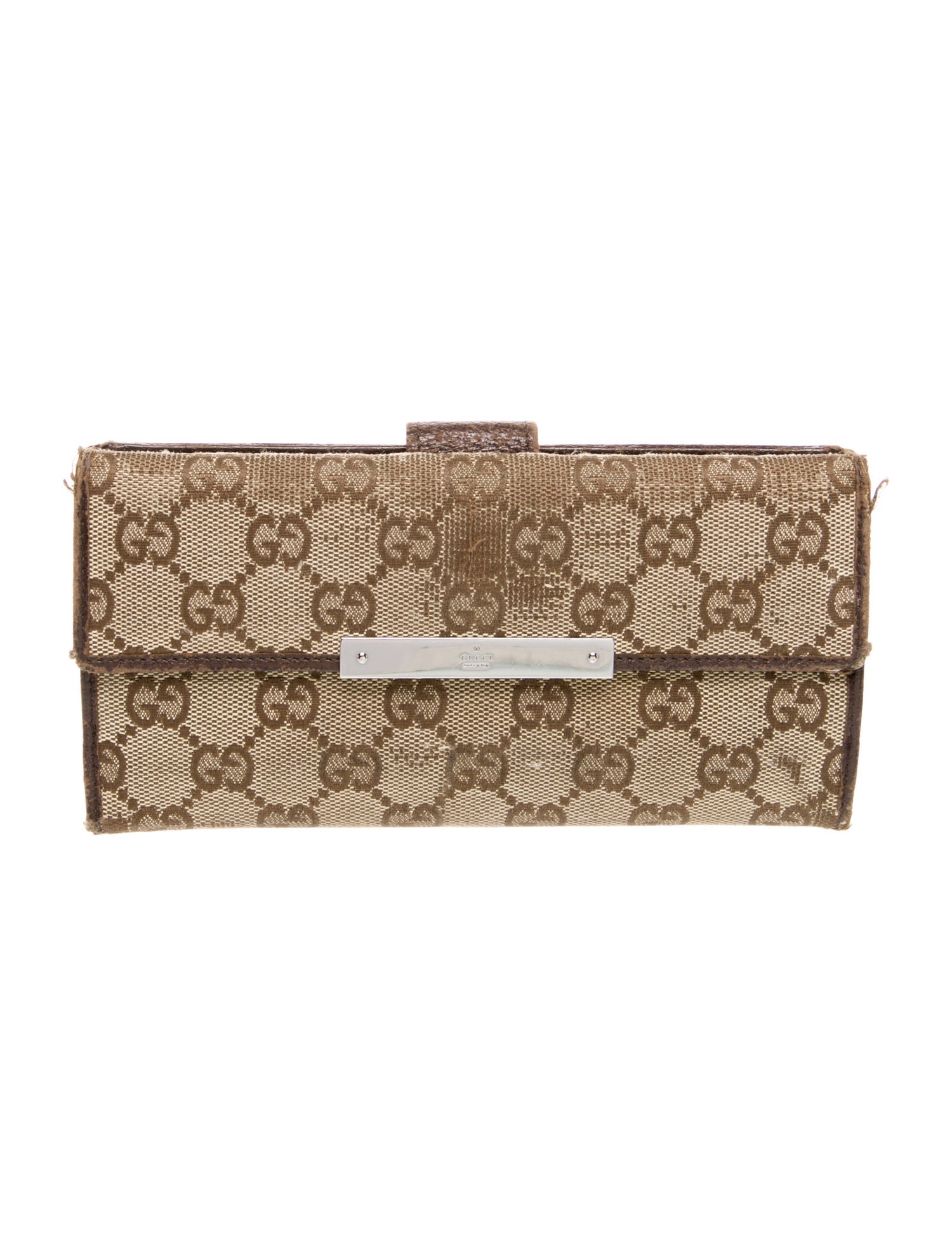 Gucci GG Canvas Canvas Continental Wallet