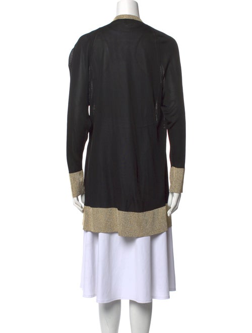 Gucci Colorblock Pattern Open Front Sweater