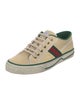 Gucci Web Accent Canvas Sneakers