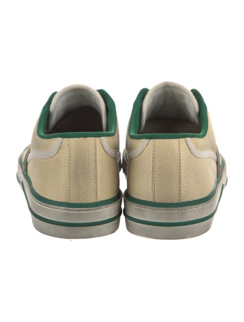 Gucci Web Accent Canvas Sneakers