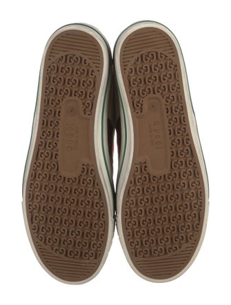 Gucci Web Accent Canvas Sneakers