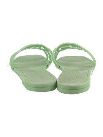 Gucci Interlocking G Logo Rubber Slides