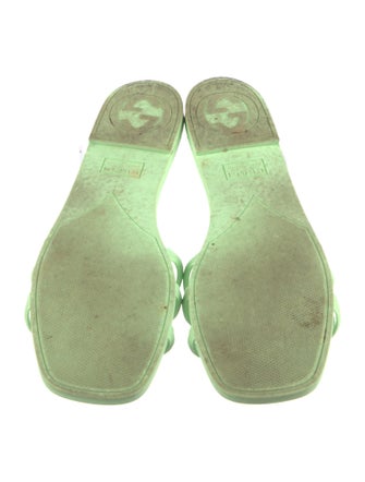 Gucci Interlocking G Logo Rubber Slides