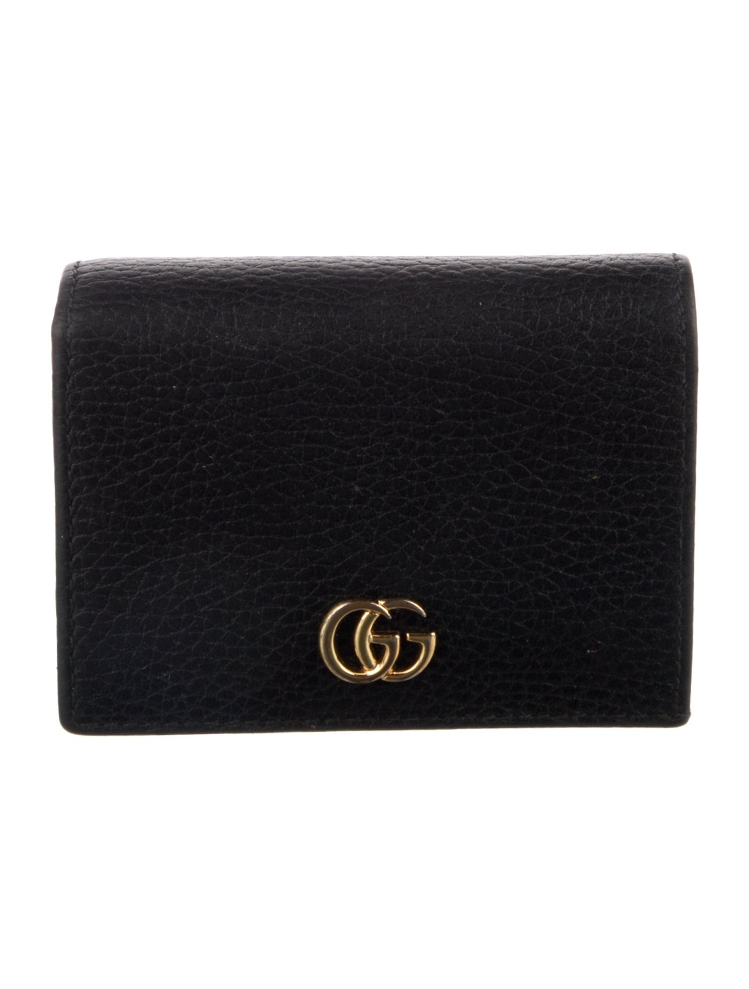 Gucci Double G Logo Leather Wallet