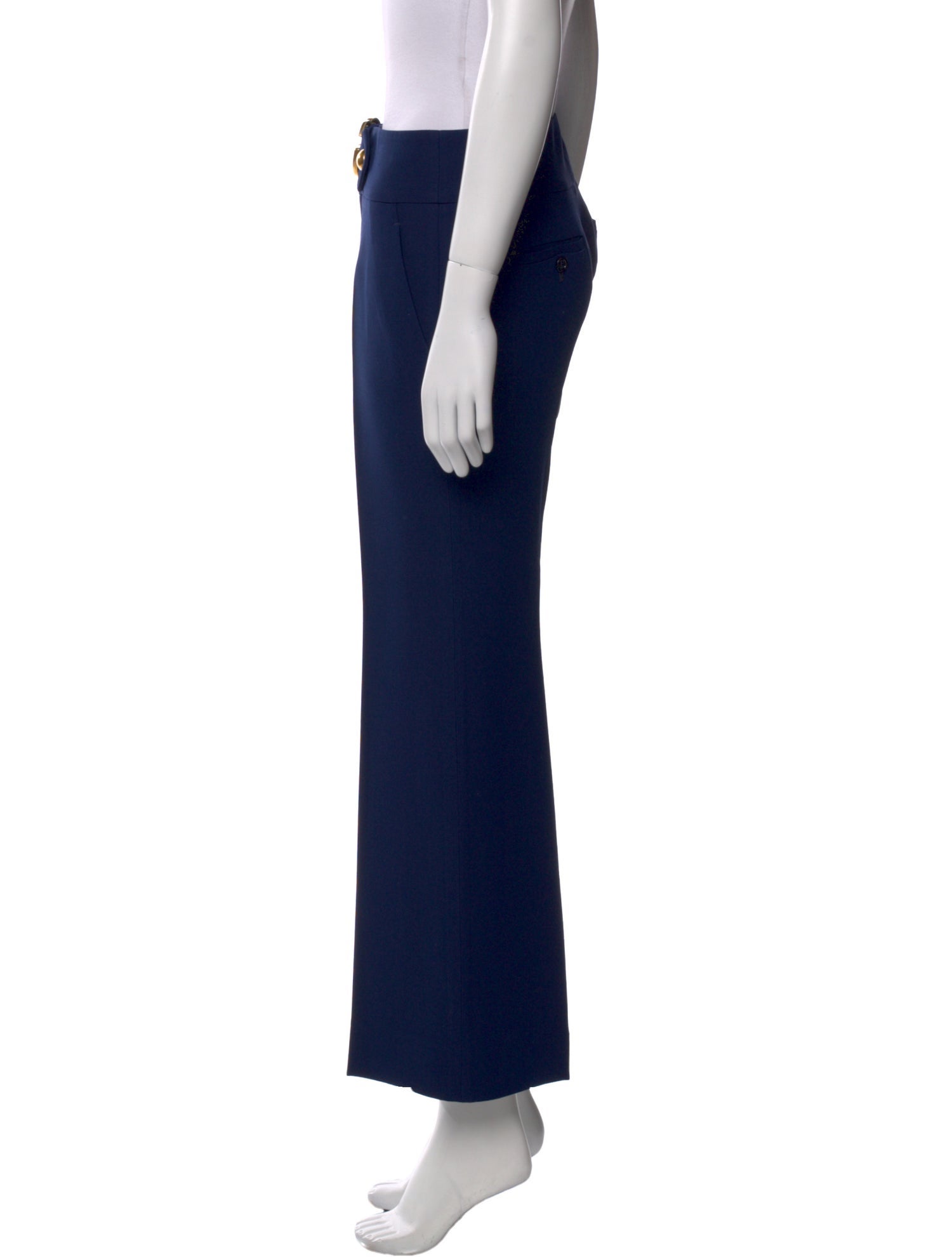 Gucci Wool Wide Leg Pants