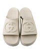 Gucci Miami Interlocking G Logo Slides