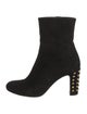 Gucci Suede Studded Accents Boots