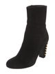 Gucci Suede Studded Accents Boots