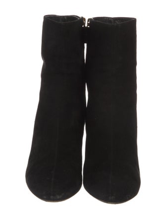 Gucci Suede Studded Accents Boots