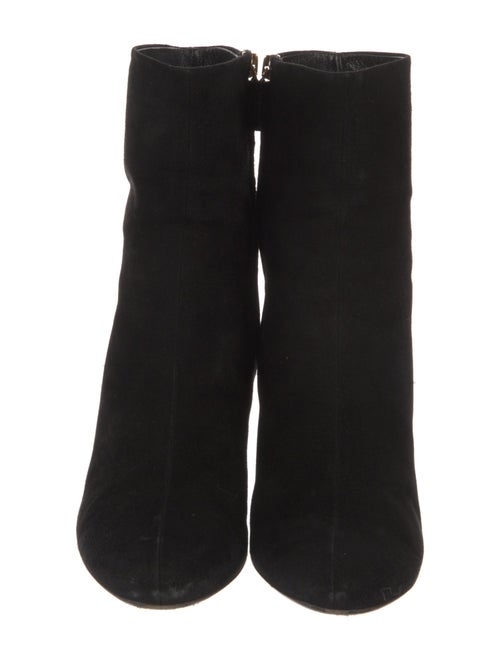 Gucci Suede Studded Accents Boots