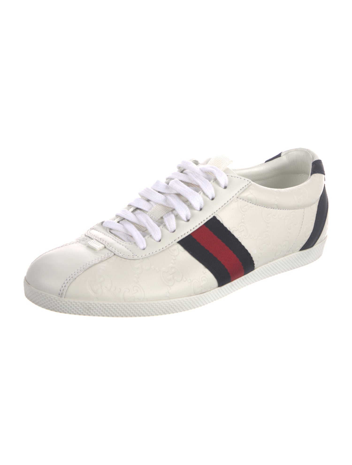 Gucci Microguccissima Pattern Leather Sneakers