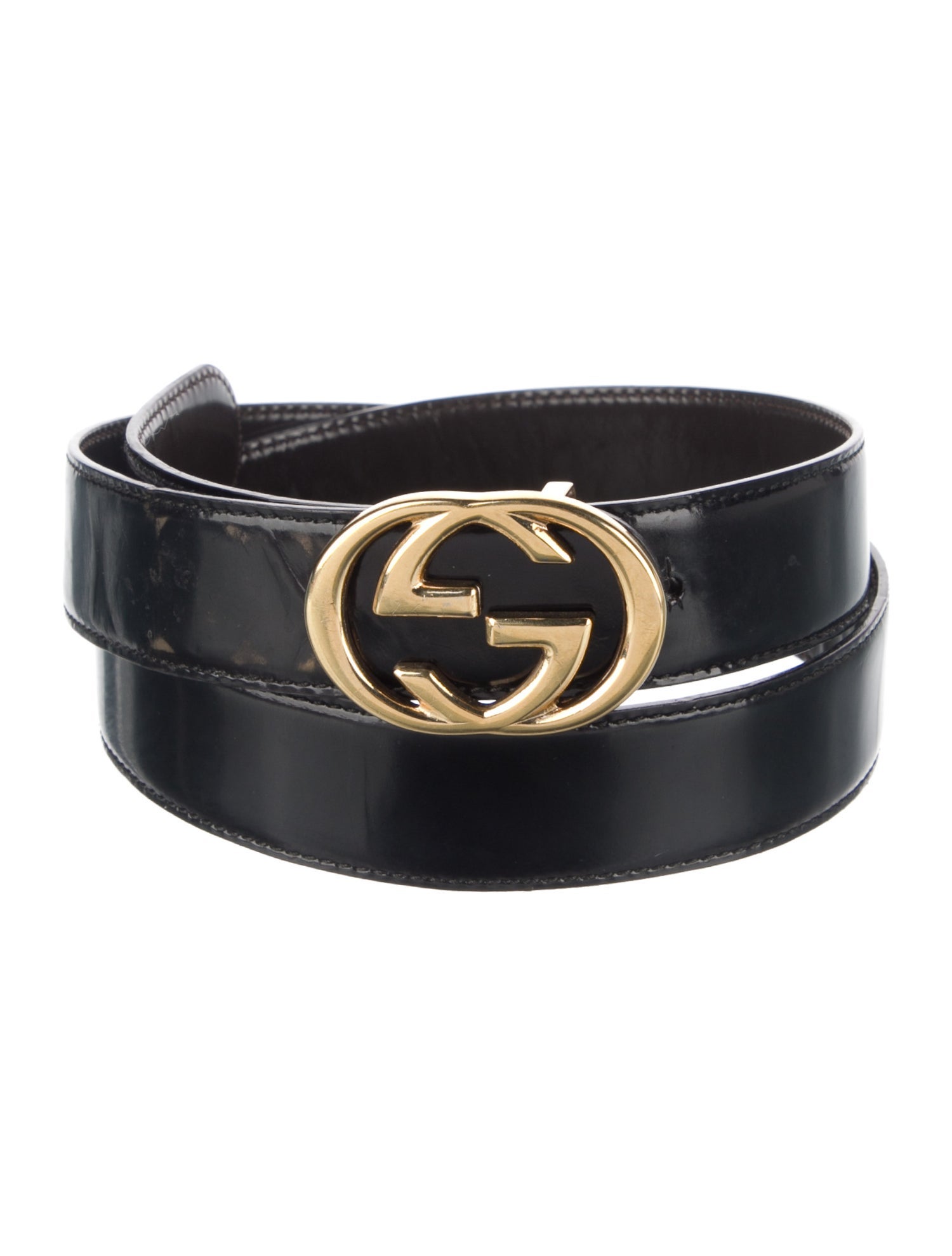 Gucci Interlocking G Logo Skinny Belt Kit