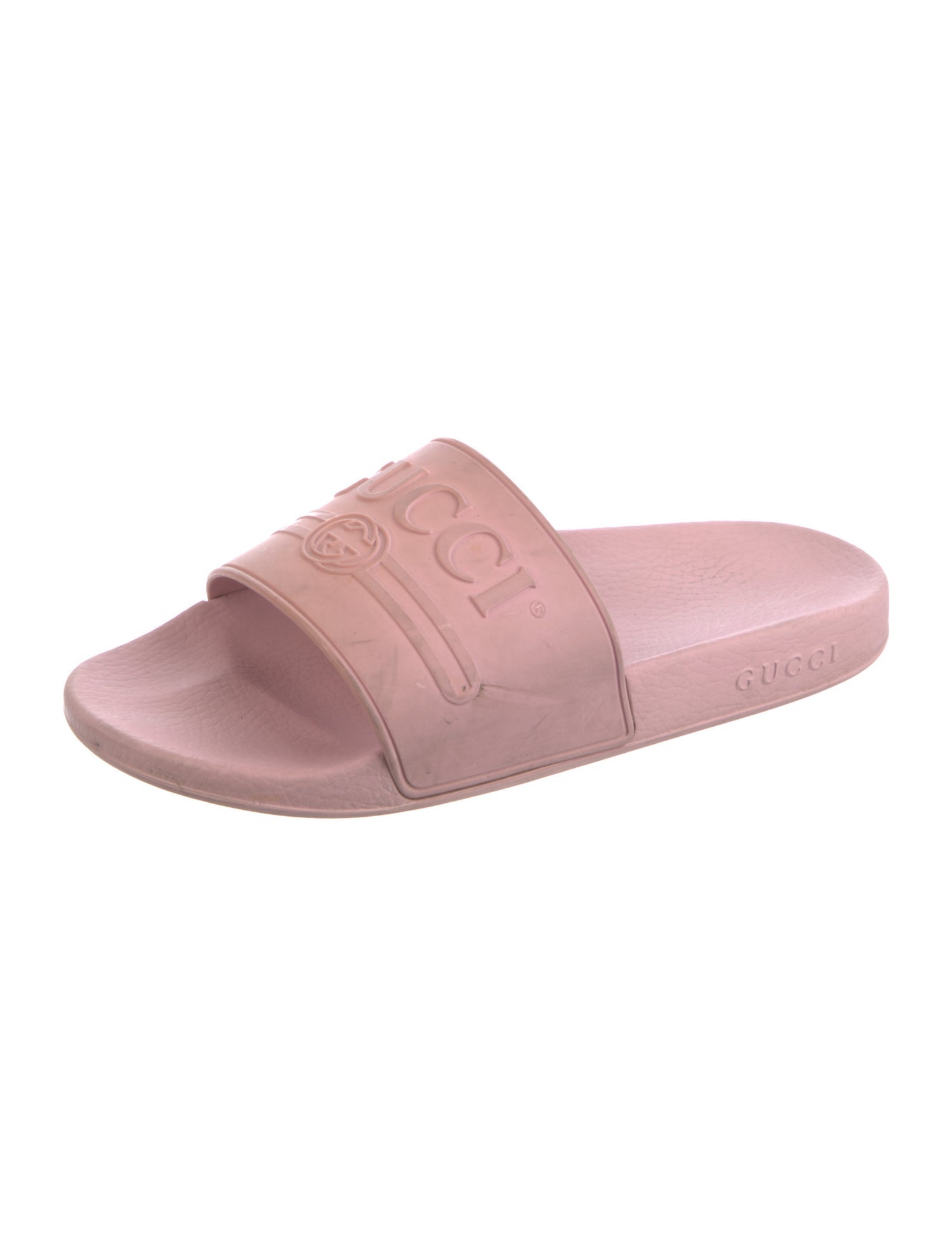Gucci Pursuit Interlocking G Logo Slides