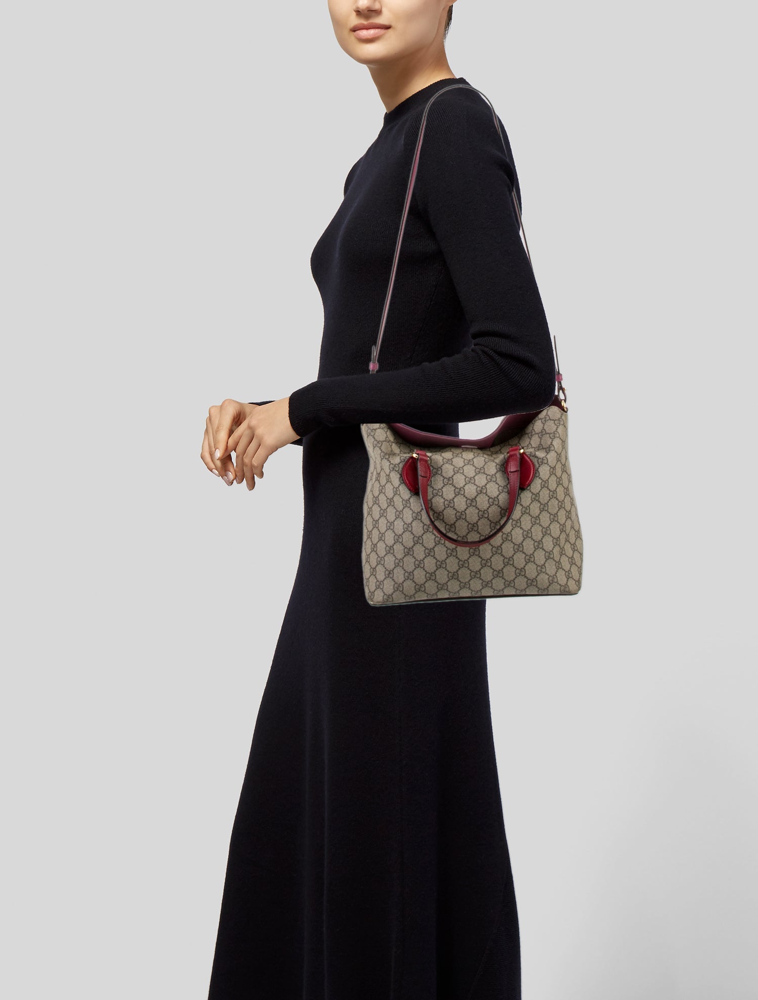 Gucci GG Supreme Top Handle Bag