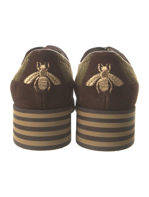 Gucci GG Logo Velvet Oxfords