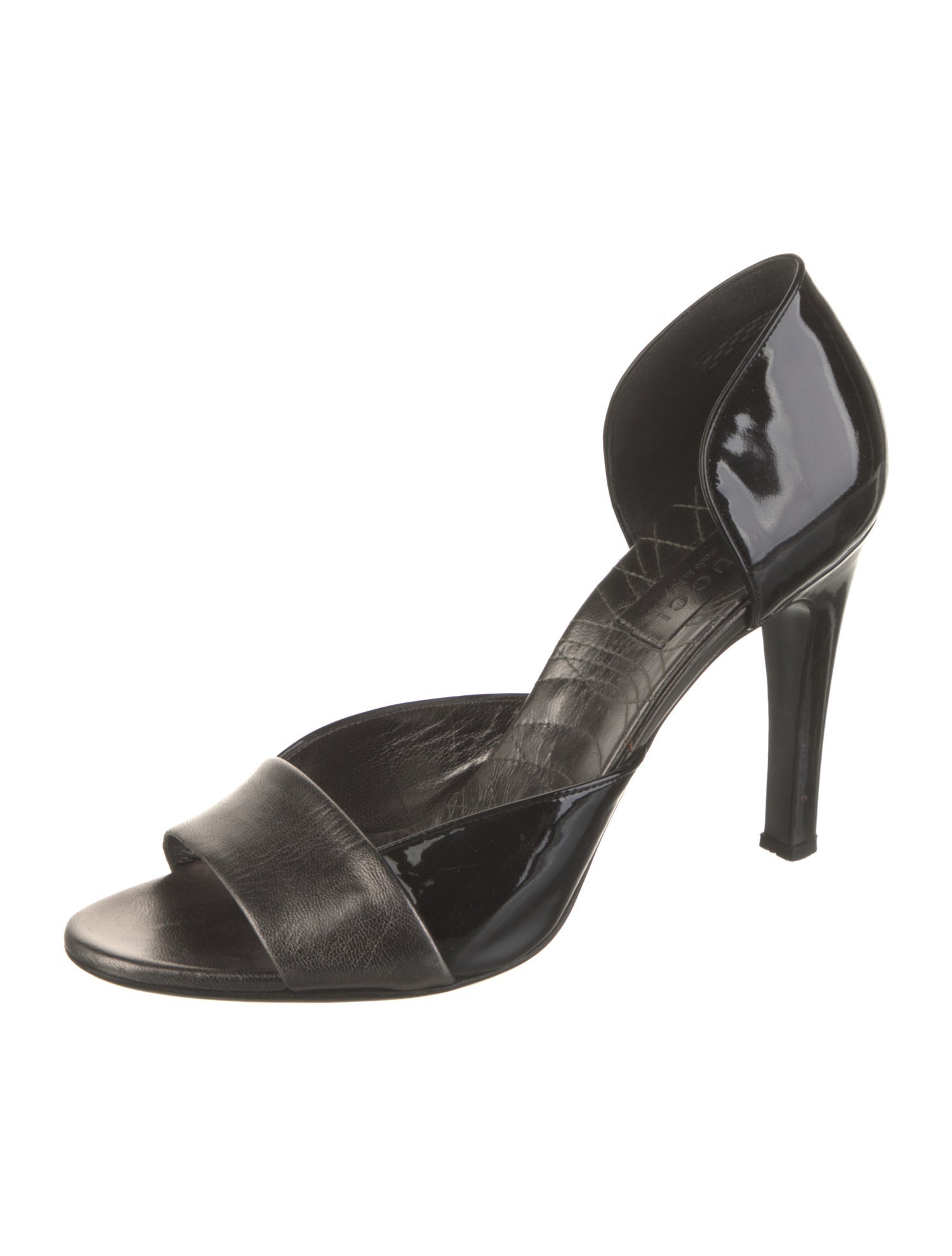 Gucci Patent Leather Sandals