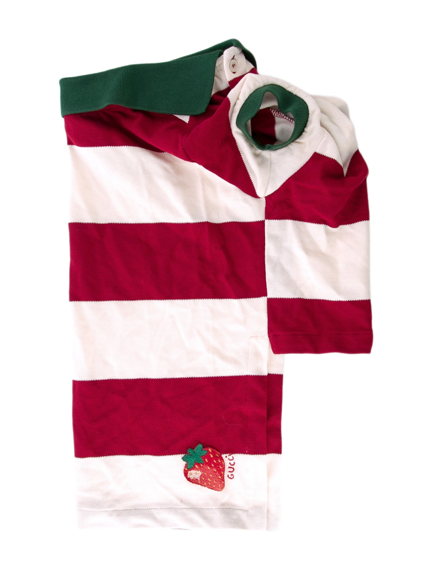 Gucci Strawberry Polo Dog Shirt
