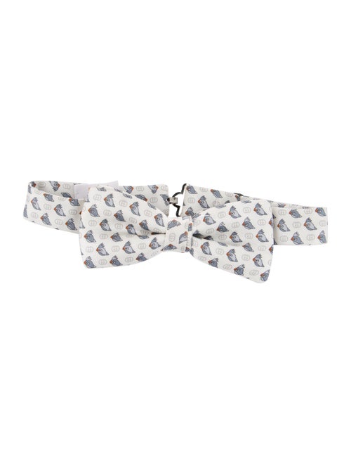 Gucci Pattern Print Bow Tie