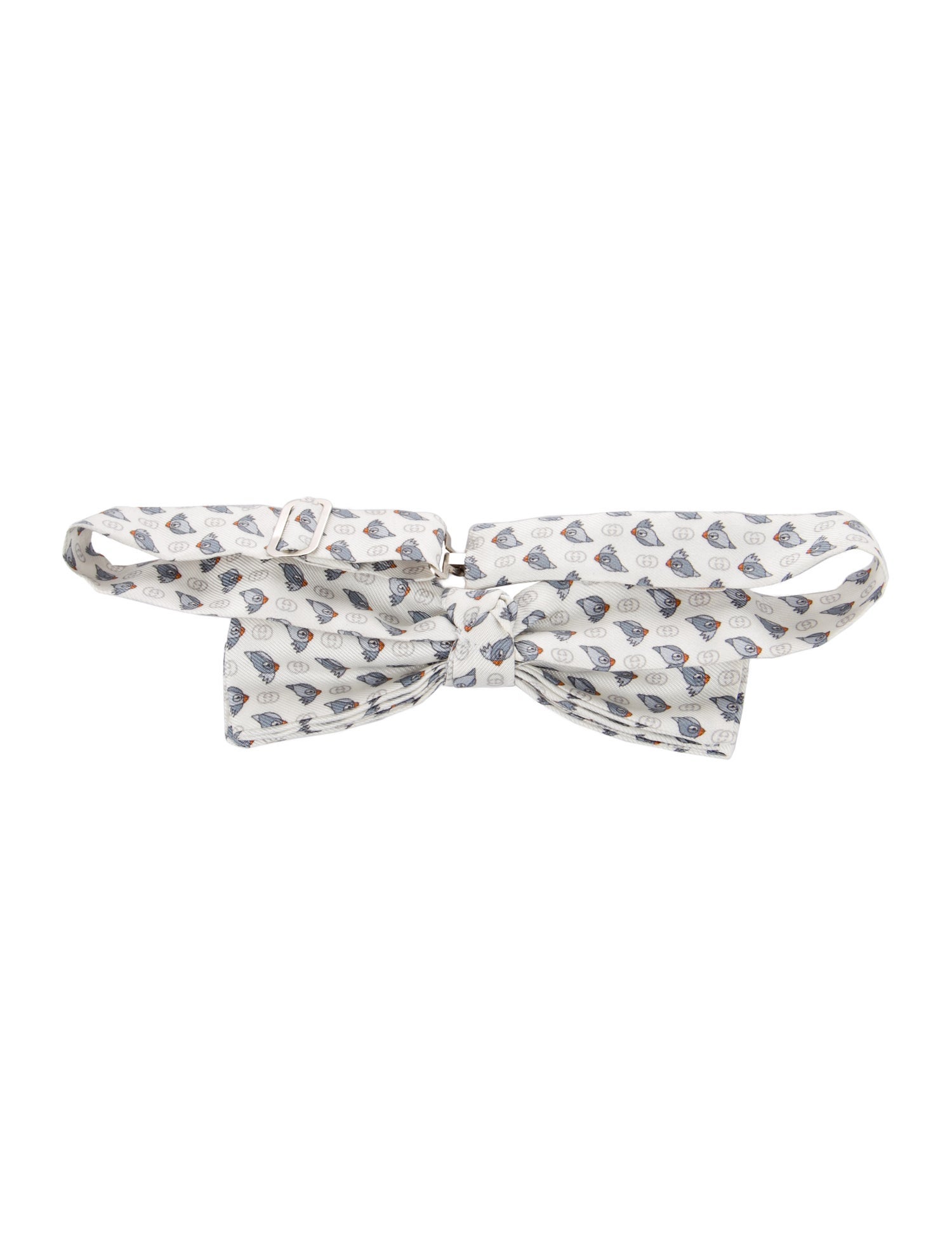 Gucci Pattern Print Bow Tie