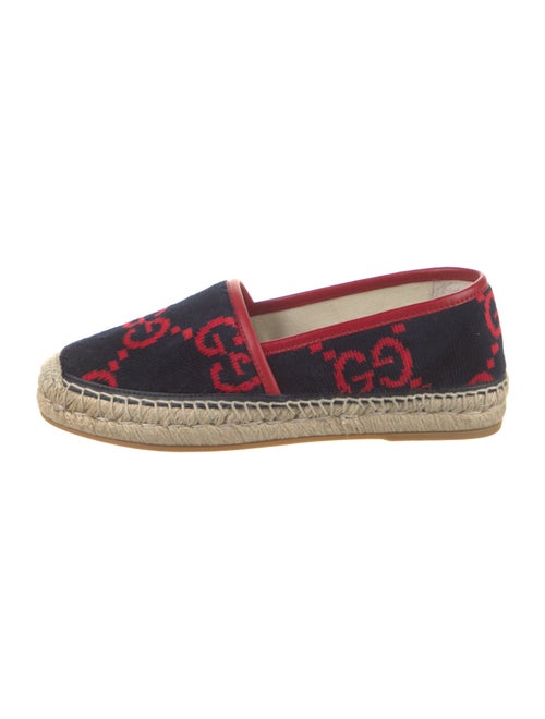 Gucci Velvet Printed Espadrilles