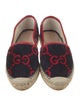 Gucci Velvet Printed Espadrilles