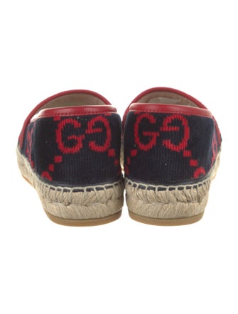 Gucci Velvet Printed Espadrilles