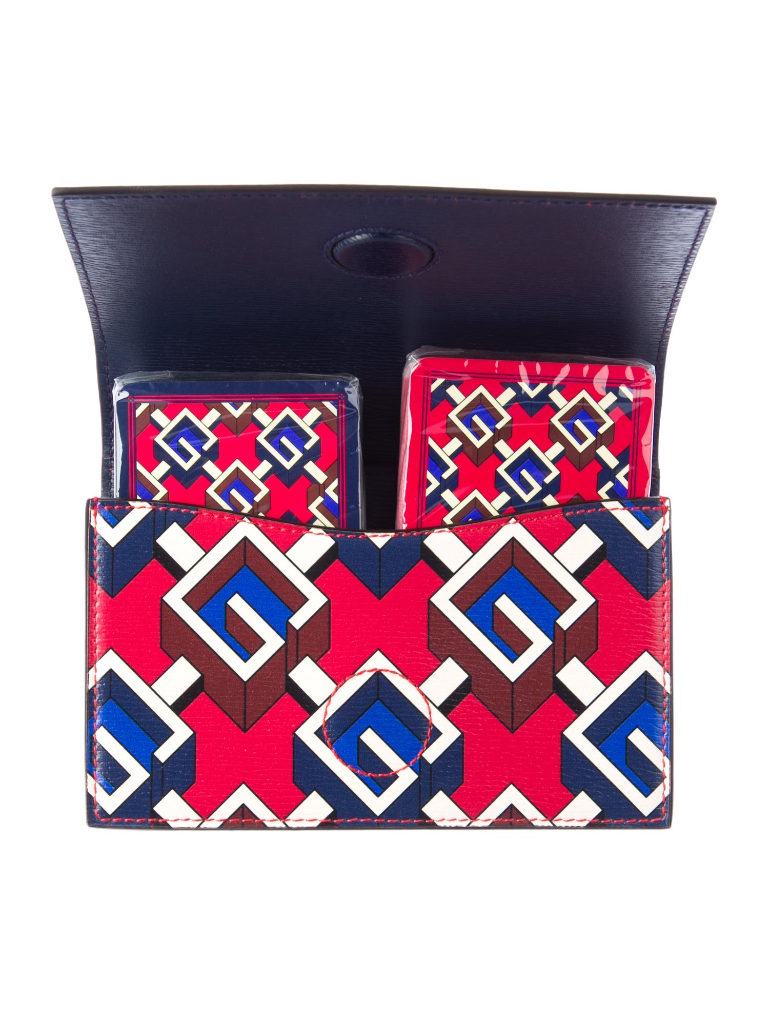 Gucci Geometric G Double Playing Card Set