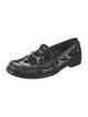 Gucci Horsebit Accent Patent Leather Loafers