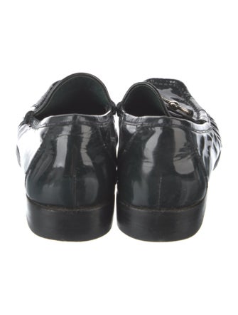 Gucci Horsebit Accent Patent Leather Loafers