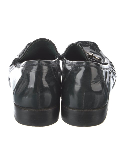 Gucci Horsebit Accent Patent Leather Loafers