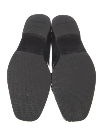 Gucci Horsebit Accent Patent Leather Loafers