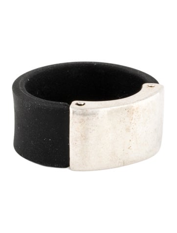 Gucci Band Vintage Rubber Ring 8.5