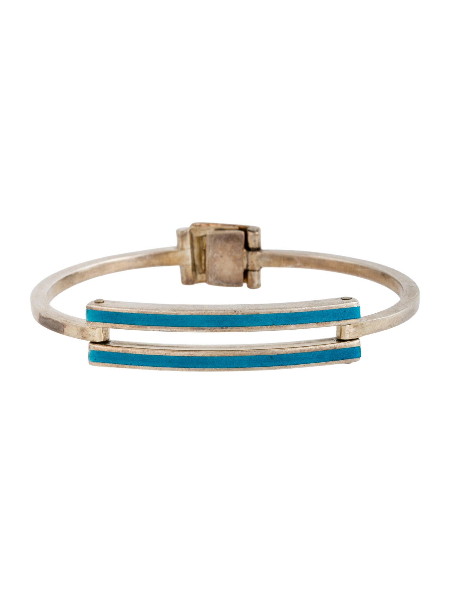 Gucci Enamel Bangle Bracelet