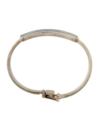 Gucci Enamel Bangle Bracelet