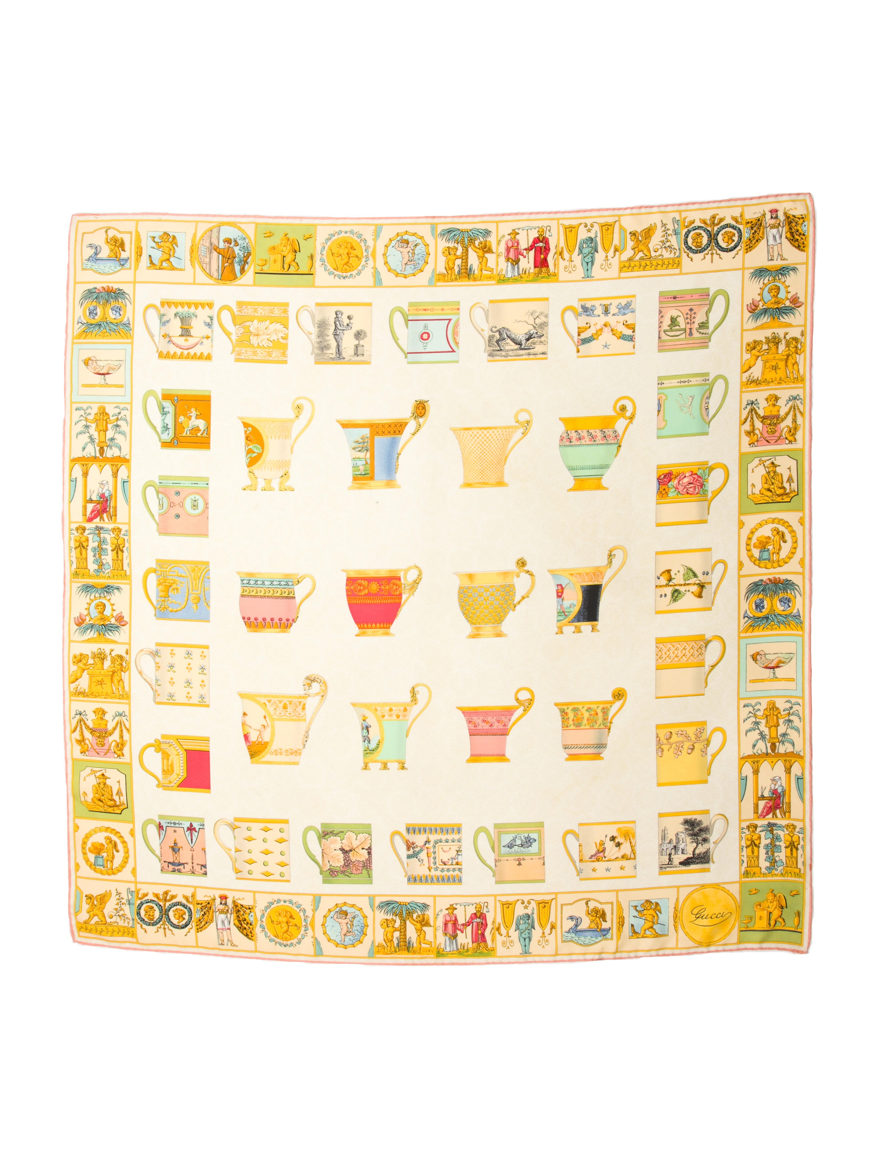 Gucci Silk Printed Scarf