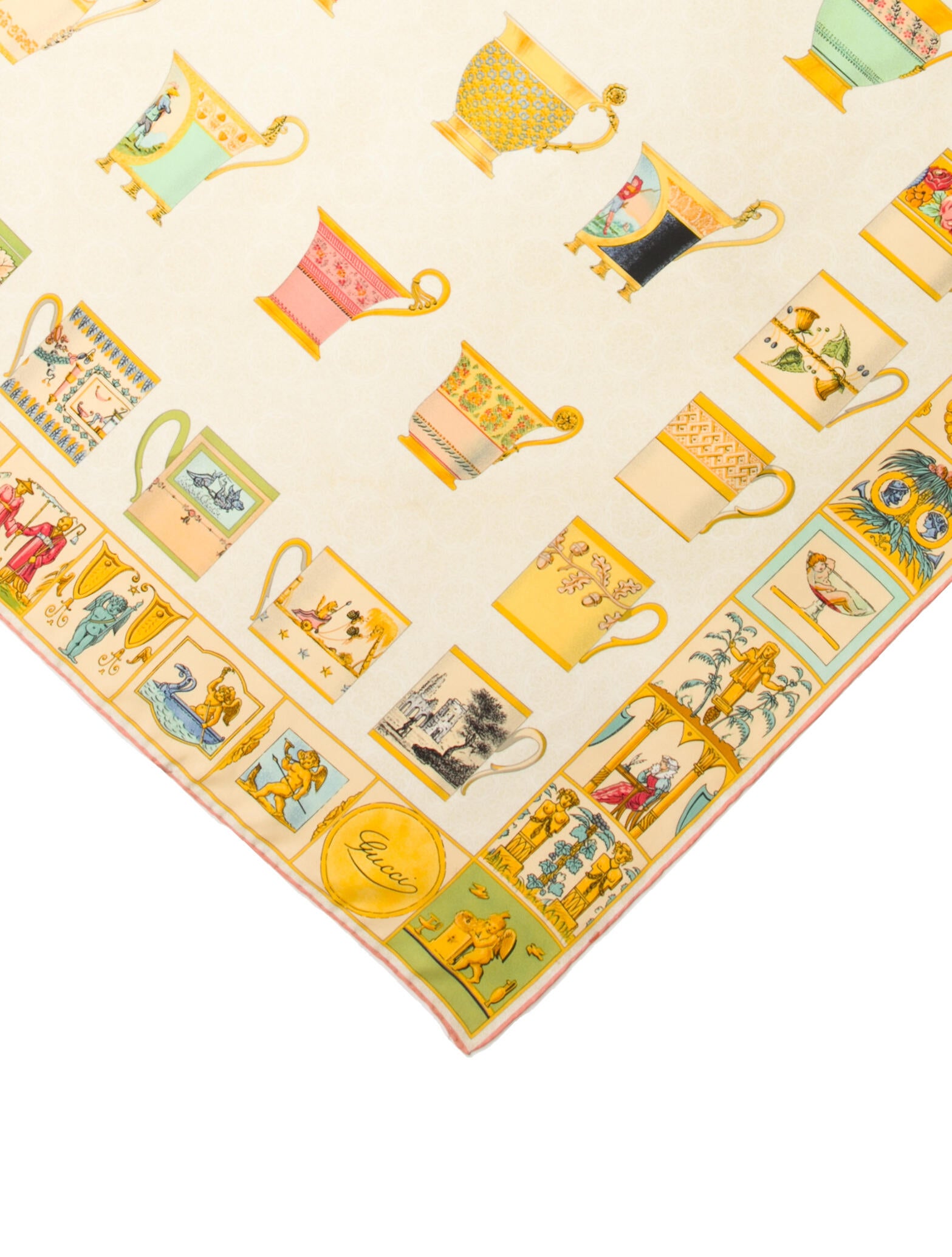 Gucci Silk Printed Scarf