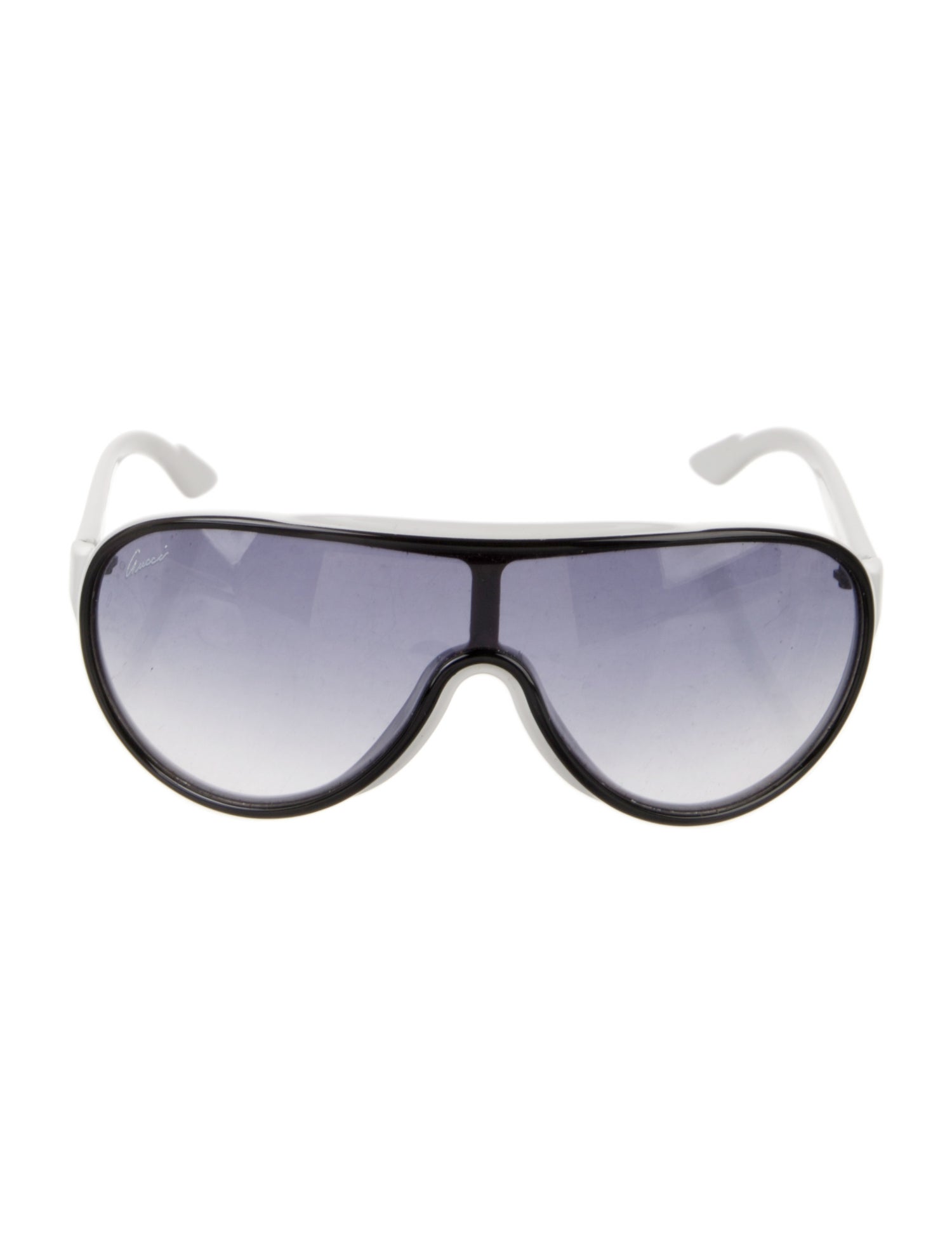 Gucci Shield Tinted Sunglasses