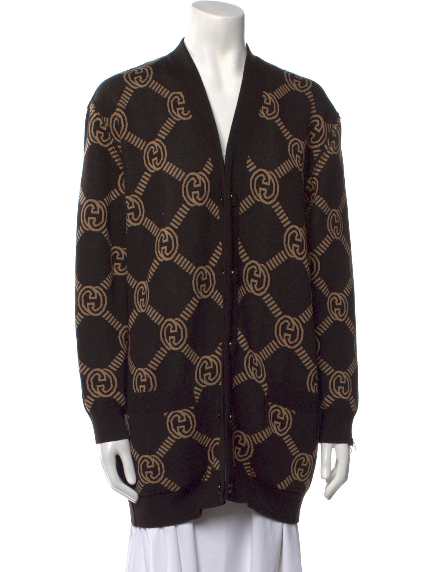 Gucci Wool Printed Sweater