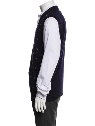 Gucci Wool Printed Sweater Vest