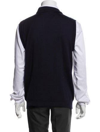 Gucci Wool Printed Sweater Vest