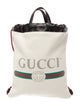 Gucci Web Logo Drawstring