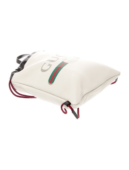 Gucci Web Logo Drawstring