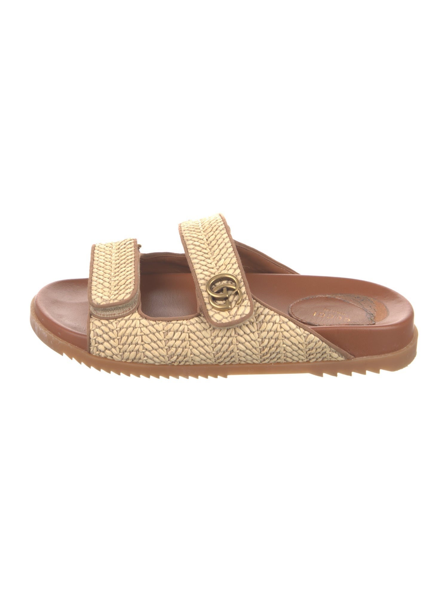 Gucci Slide Double G Logo Slides