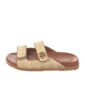 Gucci Slide Double G Logo Slides