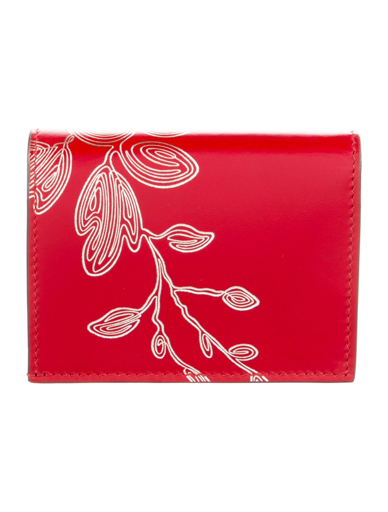 Gucci Chinese New Year Card Case Leather Wallet