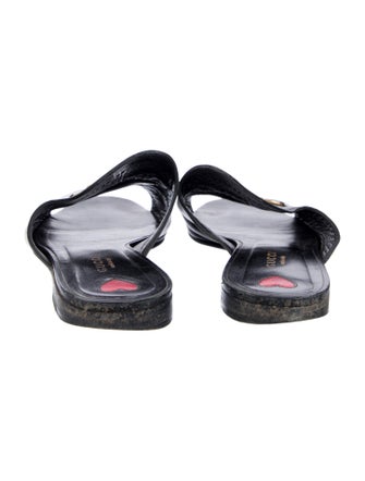 Gucci Princetown Horsebit Accent Slides