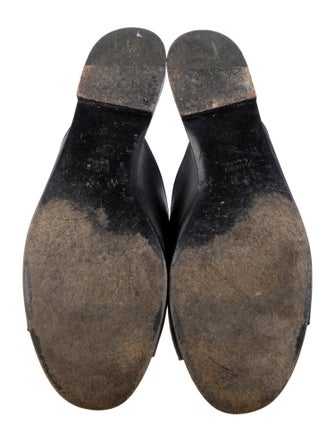 Gucci Princetown Horsebit Accent Slides