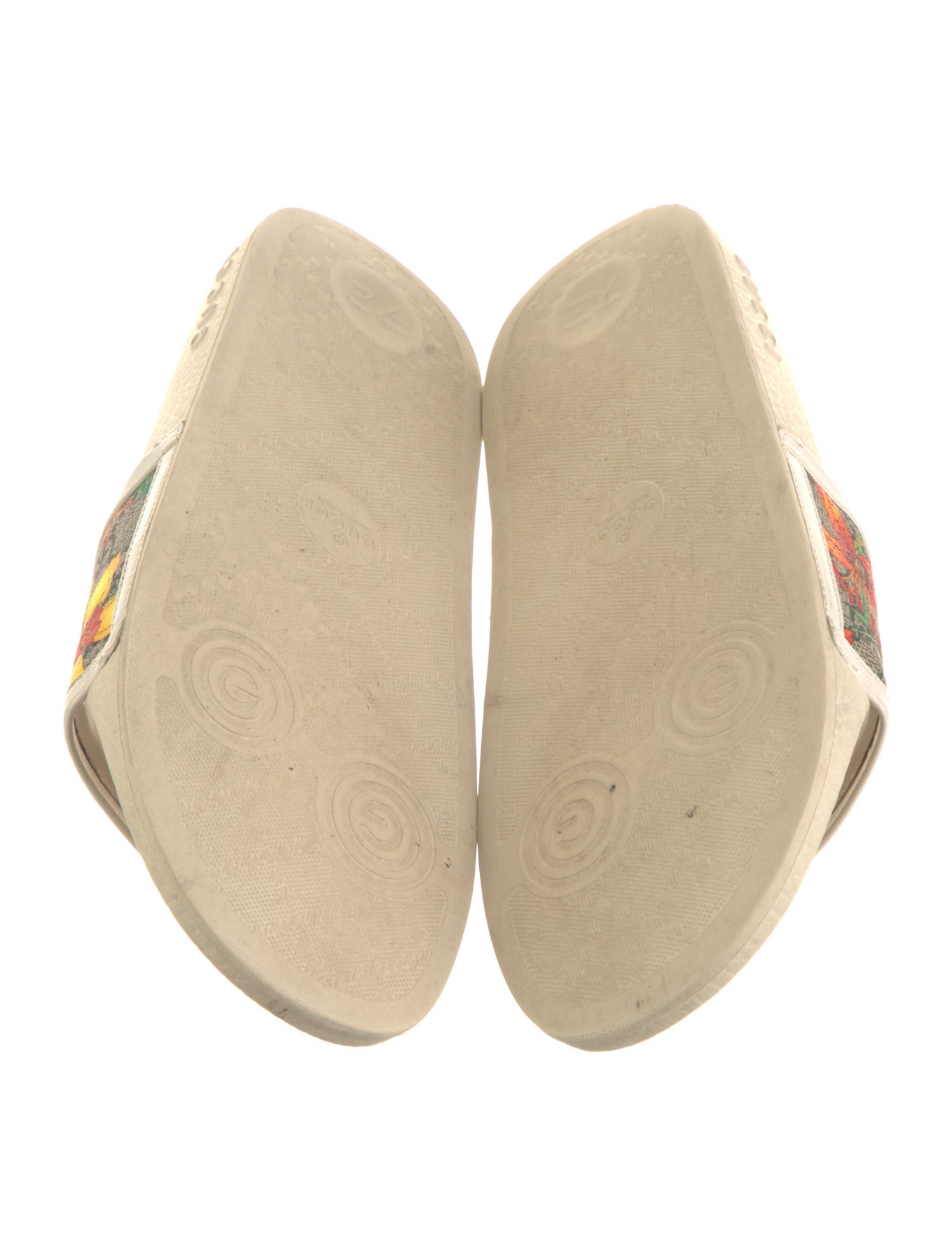 Gucci Pursuit Flora Print Slides